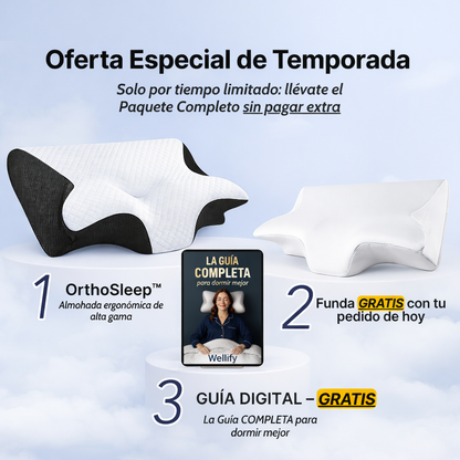OrthoSleep™ – Almohada Cervical