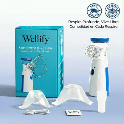 Nebulizador portátil de malla Wellify™