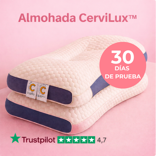 Almohada CerviLux™ – Redescubre el placer de despertar sin dolores