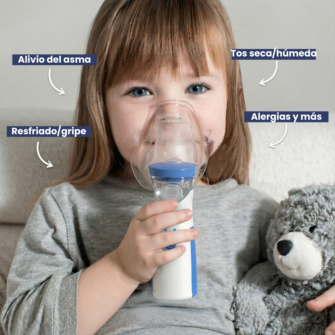 Nebulizador portátil de malla Wellify™